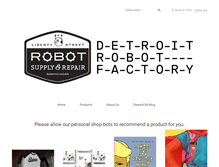 Tablet Screenshot of onwardrobots.com